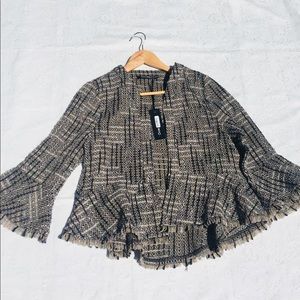 Doe & Rae Jackets & Coats - BNWT Tweed Shabby Chic Blazer Doe & Rae Jackets & Coats - BNWT Tweed Shabby Chic Blazer